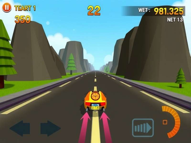 Vibrant Ginger Speed Demon Game Screenshot